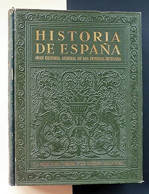 Bild des Verkufers fr Historia de Espaa. Gran historia general de los pueblos hispanos. Tomo II zum Verkauf von Il Tuffatore