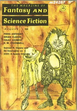 Fantasy and Science Fiction, August 1968