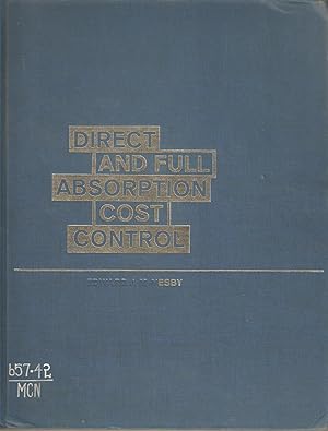 Seller image for Direct and Full Absorption Cost Control for sale by Snookerybooks