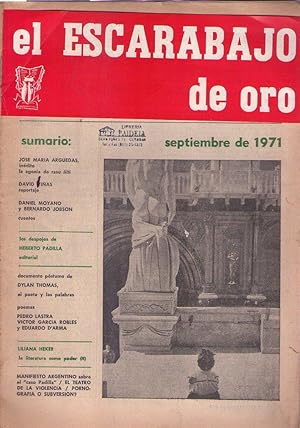 EL ESCARABAJO DE ORO - No. 43, septiembre 1971