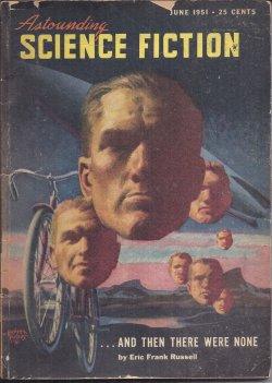 Bild des Verkufers fr ASTOUNDING Science Fiction: June 1951 zum Verkauf von Books from the Crypt