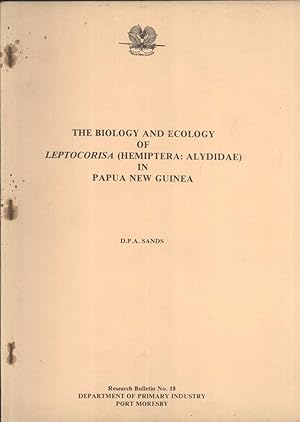 Seller image for The Biology and Ecology of Leptocorisa (Hemiptera: Alydidae) in Papua New Guinea (Research Bulletin, 18) for sale by Masalai Press