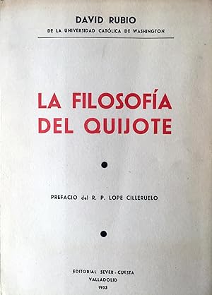 La filosofía del Quijote.