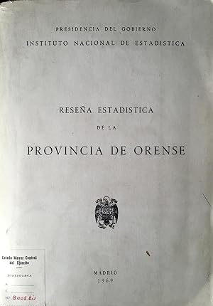 Reseña Estadística de la Provincia de Orense.