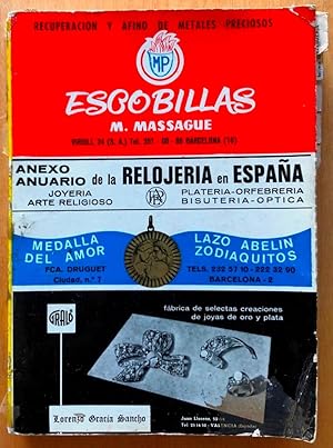 Anexo del Anuario de la Relojería en España. 1969.