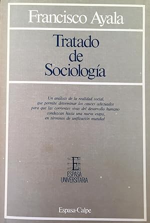 Tratado de sociología.