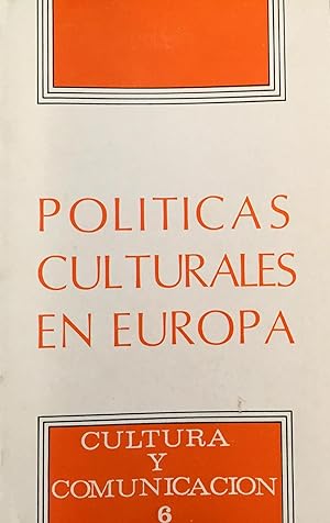 Políticas culturales en Europa.