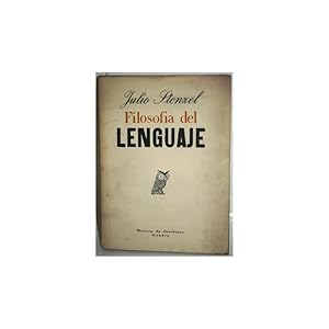 Seller image for FILOSOFA DEL LENGUAJE for sale by Librera Salamb