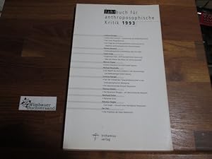 Immagine del venditore per Jahrbuch fur anthroposophische Kritik 1993 venduto da Antiquariat im Kaiserviertel | Wimbauer Buchversand