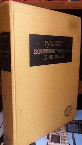 Imagen del vendedor de RECUBRIMIENTOS PROTECTORES DE LOS METALES a la venta por Libros Dickens