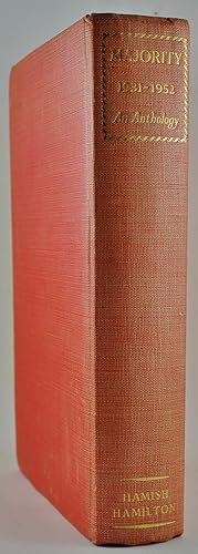 Majority 1931-1952 An Anthology of 21 Years of Publishing Signed and with gift-inscription from H...