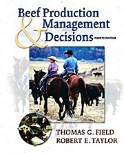 Imagen del vendedor de Beef Production and Management Decisions (4th Edition) a la venta por unifachbuch e.K.