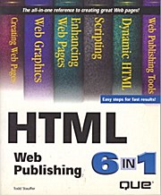 Seller image for HTML Web Publishing 6 in 1 for sale by unifachbuch e.K.