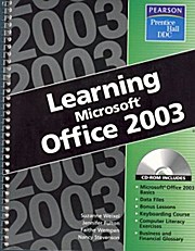Seller image for Learning Microsoft Office 2003 with CD for sale by unifachbuch e.K.