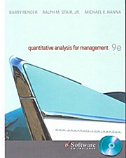 Seller image for Quantitative Analysis for Management for sale by unifachbuch e.K.