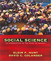 Seller image for Social Science for sale by unifachbuch e.K.