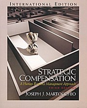 Bild des Verkufers fr Strategic Compensation (3rd Edition) zum Verkauf von unifachbuch e.K.