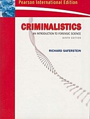 Imagen del vendedor de Criminalistics a la venta por unifachbuch e.K.