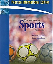 Bild des Verkufers fr The Economics of Sports zum Verkauf von unifachbuch e.K.