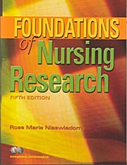 Imagen del vendedor de Foundations of Nursing Research a la venta por unifachbuch e.K.