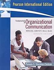 Bild des Verkufers fr Fundamentals of Organizational Communication zum Verkauf von unifachbuch e.K.