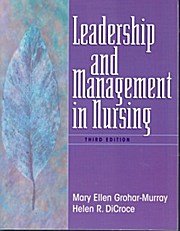 Bild des Verkufers fr Leadership and Management in Nursing zum Verkauf von unifachbuch e.K.