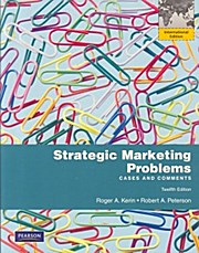 Seller image for Strategic Marketing Problems for sale by unifachbuch e.K.