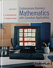Seller image for Contemporary Business Mathematics with Canadian Applications for sale by unifachbuch e.K.