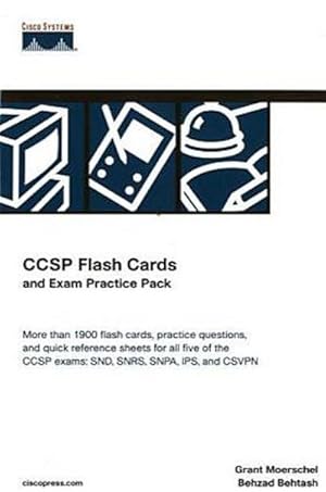 Bild des Verkufers fr CCSP Flash Cards and Exam Practice Pack, w. CD-ROM by Behtash, Behzad; Moersc. zum Verkauf von unifachbuch e.K.