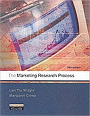 Seller image for The Marketing Research Process [Taschenbuch] by Wright, Len Tiu; Crimp, Margaret for sale by unifachbuch e.K.