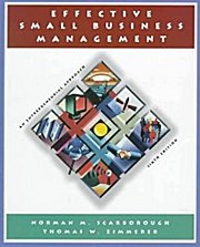 Imagen del vendedor de Effective Small Business Management: An Entrepreneurial Approach by Scarborou. a la venta por unifachbuch e.K.