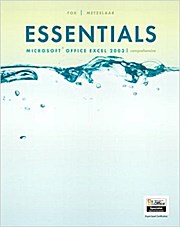 Bild des Verkufers fr Essentials: Microsoft Excel 2003 Comprehensive by Fox, Marianne B.; Metzelaar. zum Verkauf von unifachbuch e.K.