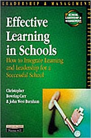 Bild des Verkufers fr Effective Learning in Schools: How to Integrate Learning and Leadership for a. zum Verkauf von unifachbuch e.K.
