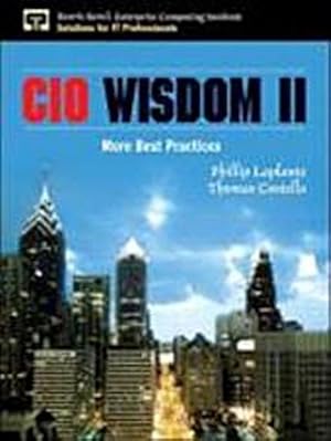 Immagine del venditore per CIO Wisdom II: More Best Practices (Harris Kern's Enterprise Computing Instit. venduto da unifachbuch e.K.