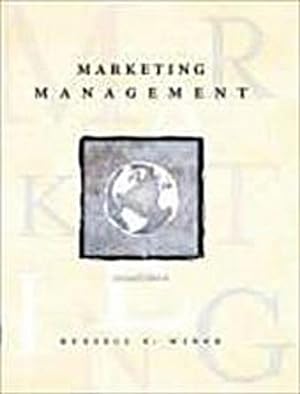Imagen del vendedor de Marketing Management [Taschenbuch] by Winer, Russell a la venta por unifachbuch e.K.