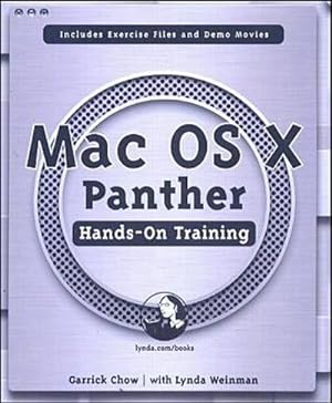 Seller image for MAC OS X Panther Hands-on Training (Lynda Weinman's Hands-On Training) by Cho. for sale by unifachbuch e.K.