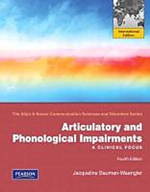 Bild des Verkufers fr Articulatory and Phonological Impairments: A Clinical Focus [Taschenbuch] by . zum Verkauf von unifachbuch e.K.