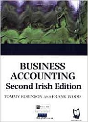 Seller image for Business Accounting, Irish Edition [Taschenbuch] by Robinson, Tommy; Wood, Frank for sale by unifachbuch e.K.