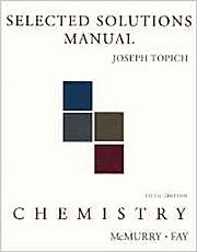 Bild des Verkufers fr Chemistry: Selected Solutions Manual [Taschenbuch] by Topich, Joseph zum Verkauf von unifachbuch e.K.