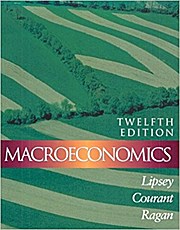 Bild des Verkufers fr Macroeconomics by Lipsey, Richard G.; Lipsey; Courant, Paul N. zum Verkauf von unifachbuch e.K.