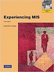 Seller image for Experiencing MIS by Kroenke, David M. for sale by unifachbuch e.K.