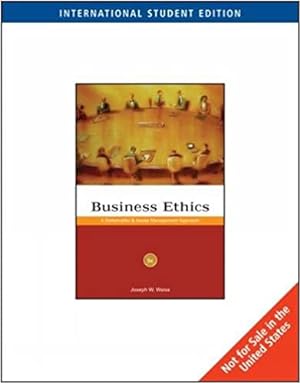 Seller image for Business Ethics: A Stakeholder and Issues Management Approach for sale by unifachbuch e.K.