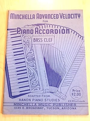 Minchella Advanced Velocity For Piano Accordion Bass Clef