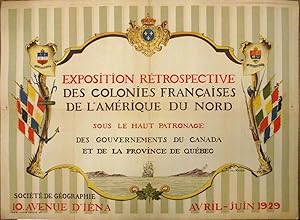 Seller image for Exposition Retrospective des Colonies Francaises de l'Amerique du Nord for sale by Argosy Book Store, ABAA, ILAB