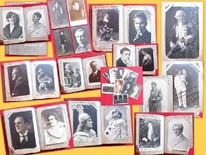 Privat angelegtes Foto-Postkarten-Album für den Zeitraum v. ca. 1919-1932 mit sehr vielen (67 Stü...