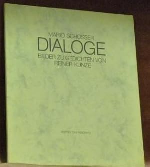 Imagen del vendedor de Dialoge. Bilder zu Gedichte von Reiner Kunze. a la venta por Bouquinerie du Varis