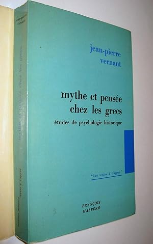 Immagine del venditore per Mythe et pense chez les Grecs. Etudes de psychologie historique. venduto da Le Chemin des philosophes