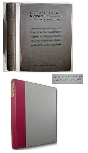 Immagine del venditore per RICHARD PARKES BONINGTON : His life and work. By A.Dubuisson translated with annotations by C.E.Hughes. Illustrated with reproductions of his work venduto da John  L. Capes (Books) Established 1969