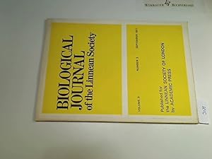 Bild des Verkufers fr September 1977, Journal of the Linnean Society, Vol. 9, Nr. 3 zum Verkauf von Antiquariat im Kaiserviertel | Wimbauer Buchversand