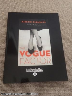 Immagine del venditore per The Vogue Factor venduto da 84 Charing Cross Road Books, IOBA